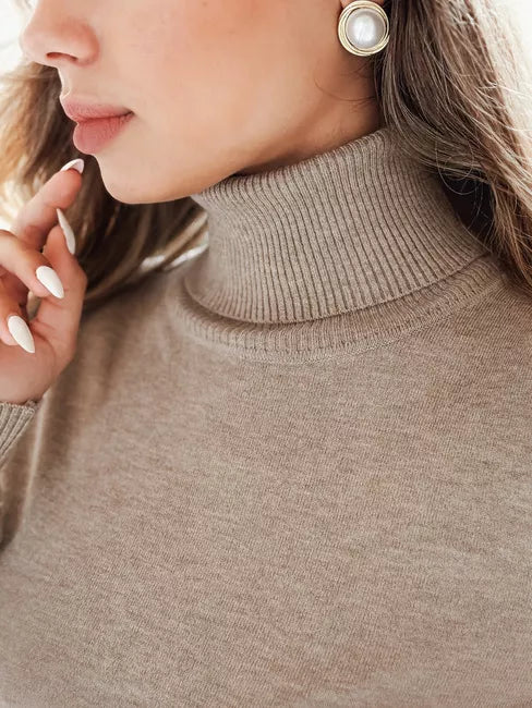 Women's brown sweater Vanoria