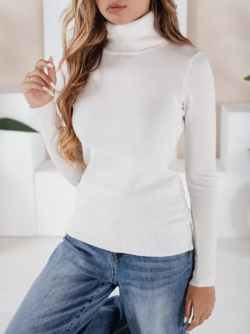 Women's white sweater Vanoria