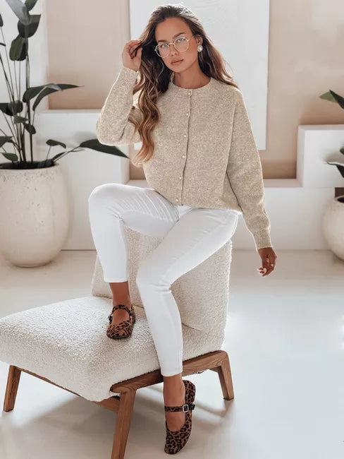 Women's dark brown sweater Selin