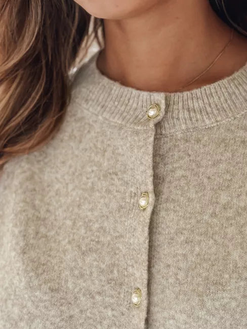 Women's dark brown sweater Selin