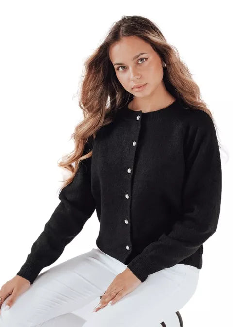 Women's black sweater Selin