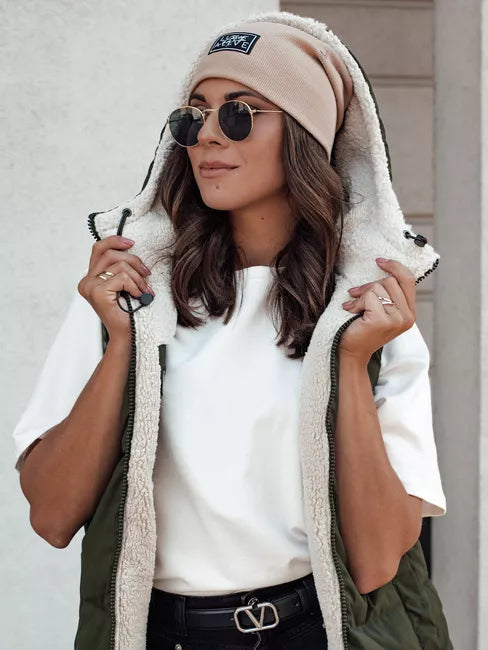 Women's green vest Belver