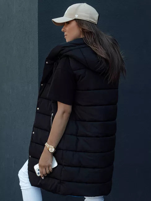 Women's black/blue vest Chester 