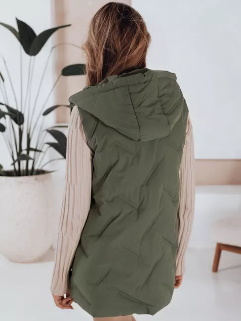 Women's green vest Set