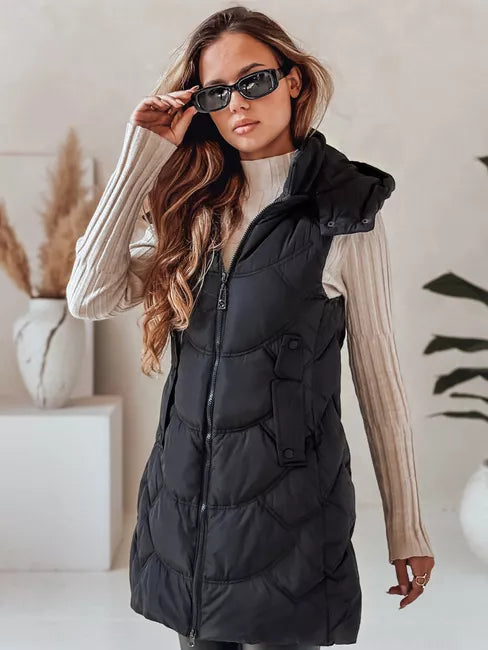 Women's black vest Giro
