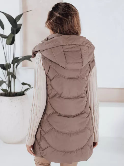 Women's brown vest Giro