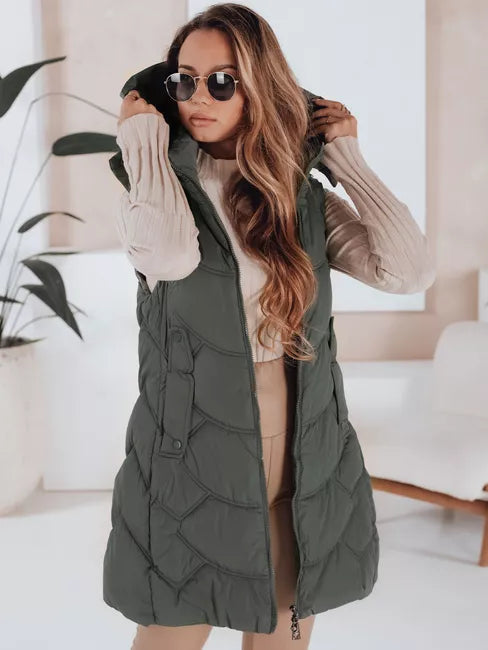 Women's green vest Giro