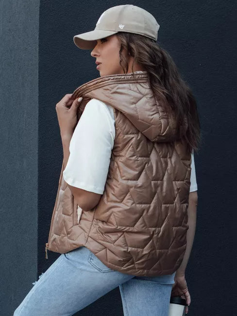 Women's gold vest Milos 