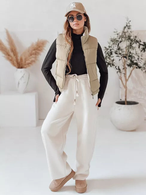 Vest in brown color Debor