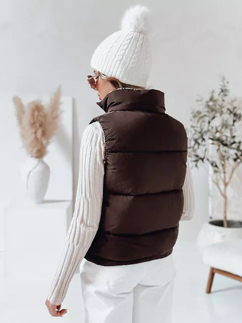 Vest brown Debor