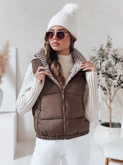 Vest light brown Debor