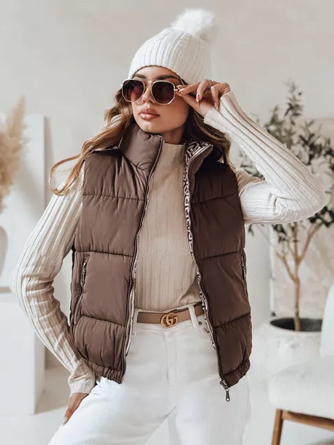 Vest light brown Debor