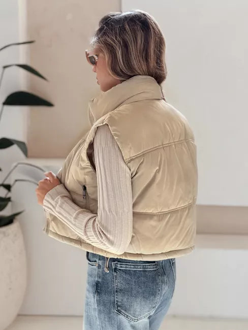 Women's brown vest Veta