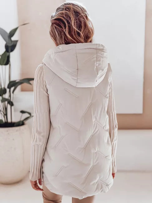 Women's White Vest Set