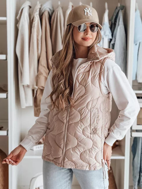 Women's pink vest Vesolita