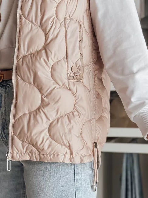 Women's pink vest Vesolita