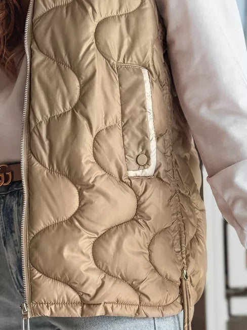 Women's brown vest Vesolita