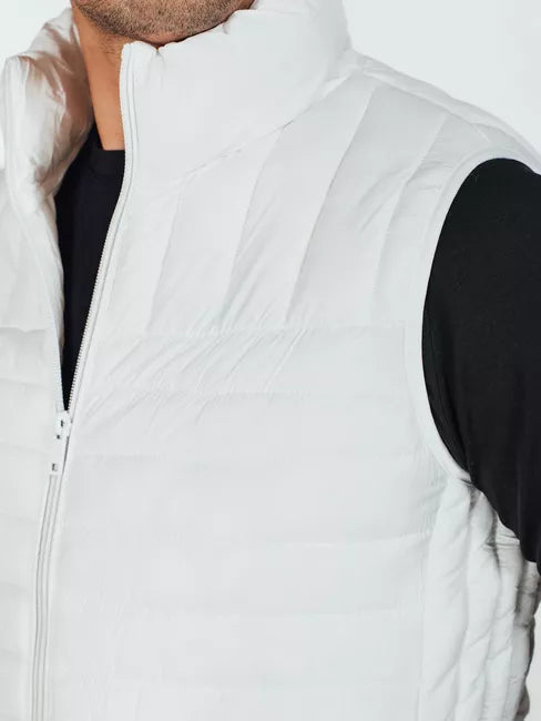 Men's white vest Pole