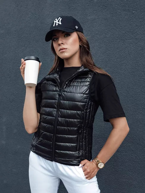 Women's black vest Stylish