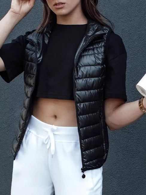 Women's black vest Stylish