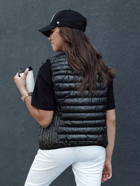 Women's black vest Stylish
