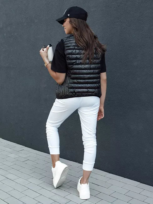 Women's black vest Stylish