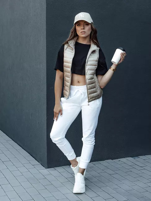 Women's brown vest Stylish