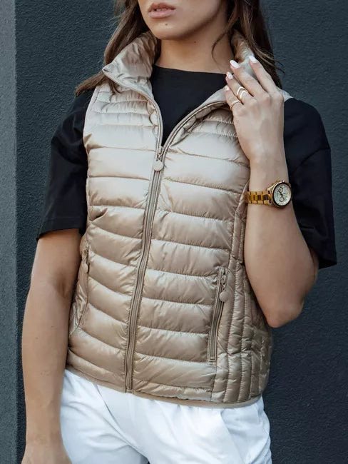 Women's brown vest Stylish