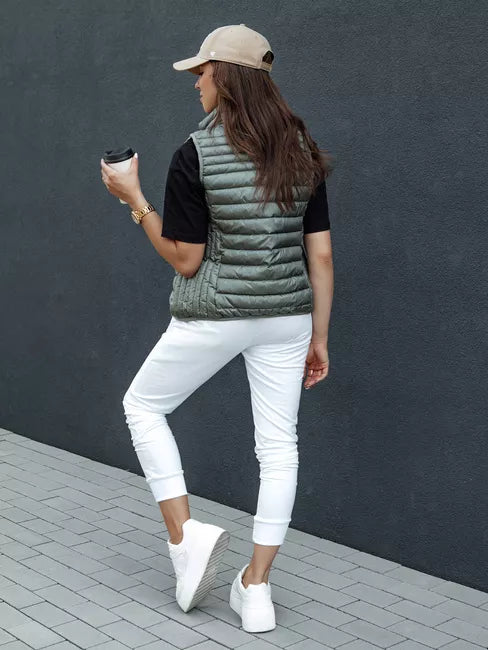 Women's green vest Stylish