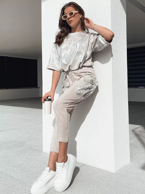 Women's brownish suit Birweki