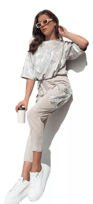 Women's brownish suit Birweki