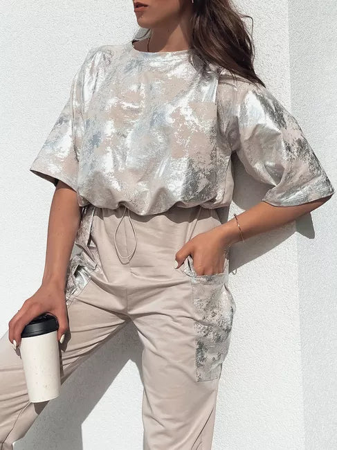 Women's brownish suit Birweki