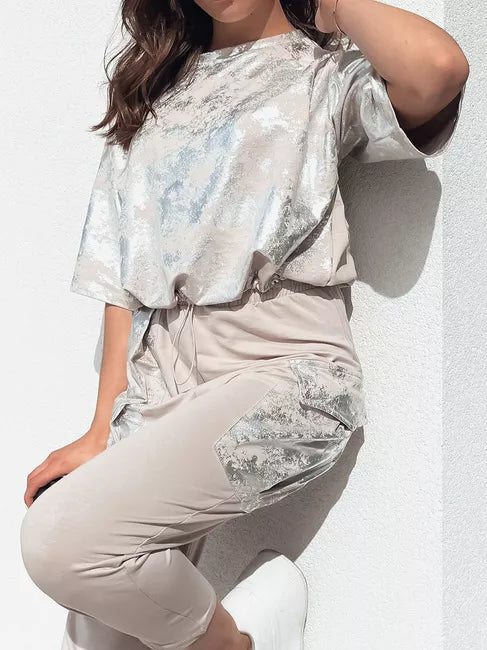 Women's brownish suit Birweki