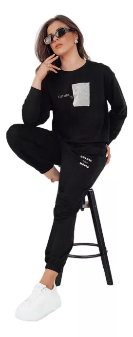 Women's black Future set