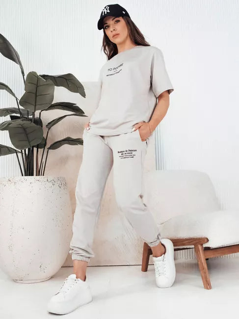 Women's light gray Dream set.