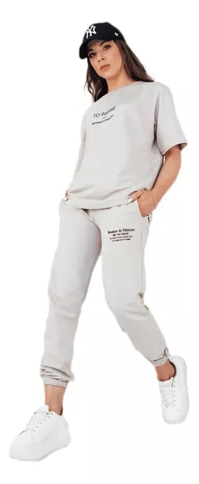 Women's light gray Dream set.