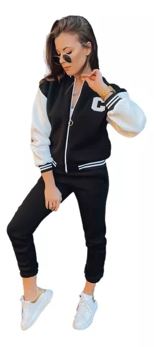 Celia Women's Black Sports Outfit