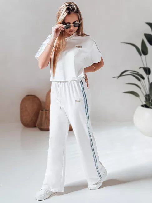 Women's white sportswear set Sport Like