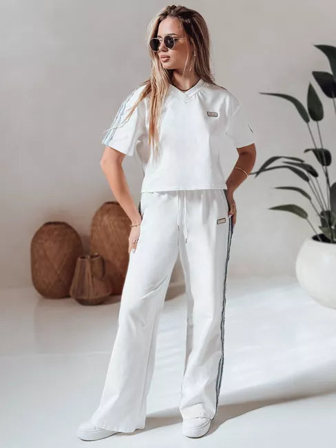 Women's white sportswear set Sport Like