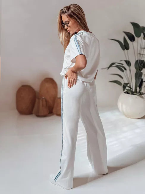 Women's white sportswear set Sport Like