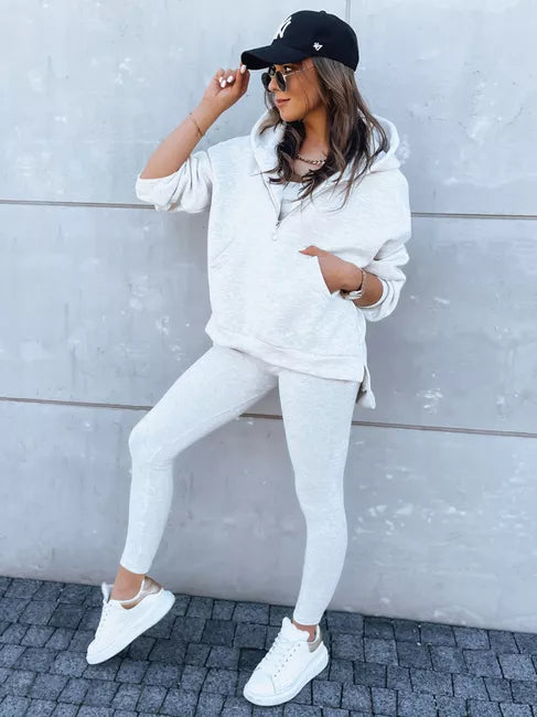 Kemy three-piece women's grey suit