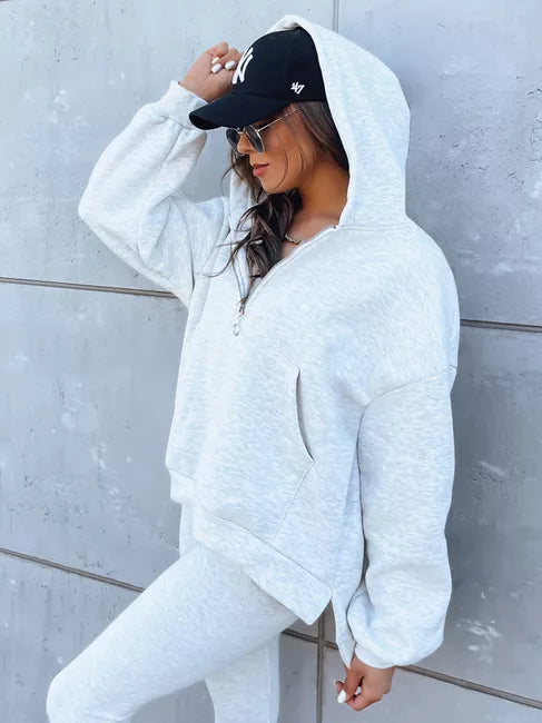 Kemy three-piece women's grey suit