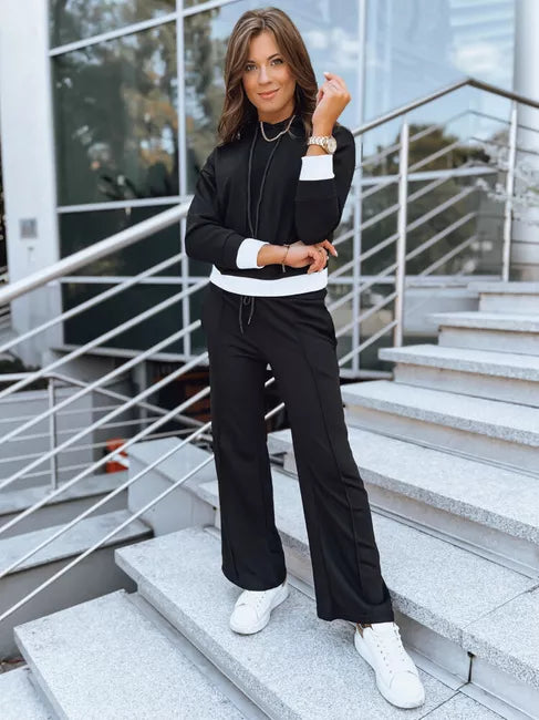 Newport women's black tracksuit