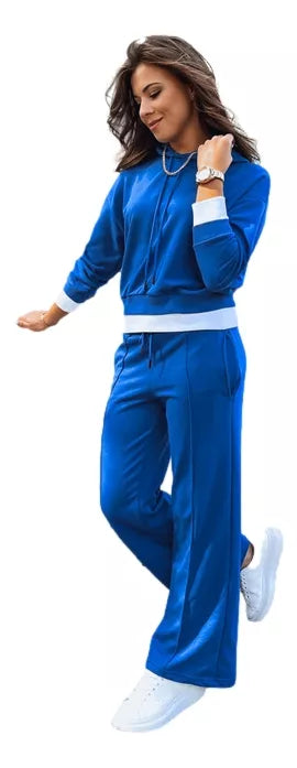 Women's blue Newport tracksuit