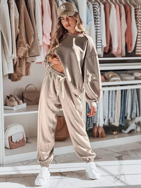 Women's brown tracksuit Dresis