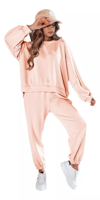 Women's pink tracksuit Dresis