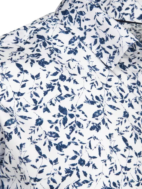 Men's white long-sleeved shirt Scot