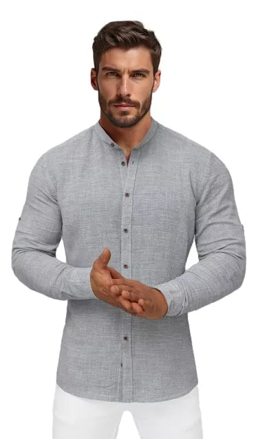 Men's gray shirt Even