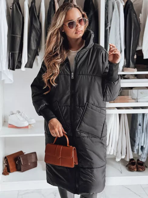 Women's oversized black jacket Gala