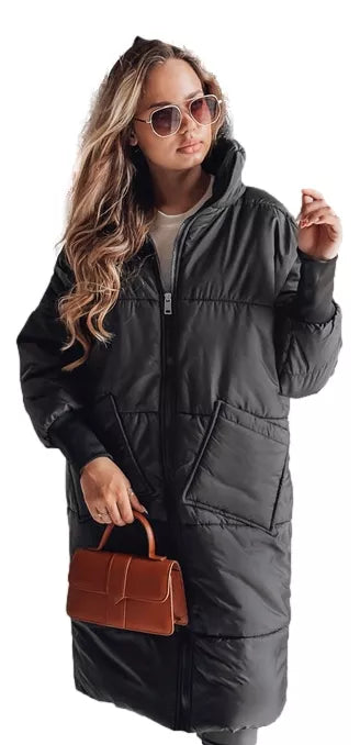 Women's oversized black jacket Gala